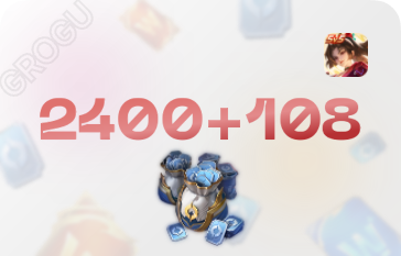 2400 + 108 жетонов