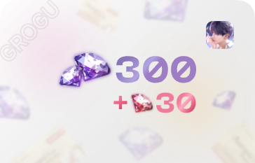 300 Кристаллов + 30 Алмазов