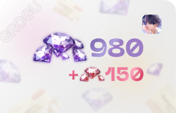980 Кристаллов + 150 Алмазов