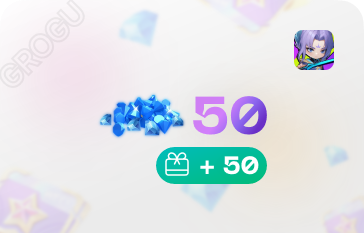 50+50 Алмазов первое пополнение