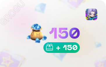 150+150 Алмазов первое пополнение